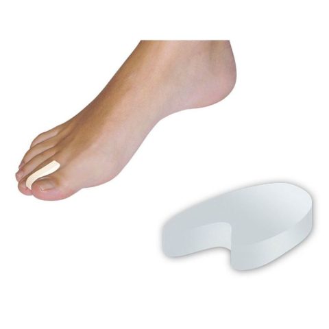 Plokščias gelinis tarpupirščių plėtiklis