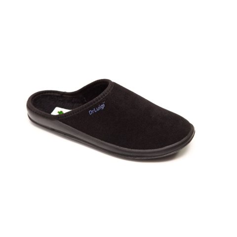 Tekstilinės šlepetės Dr.Luigi juodos spalvos